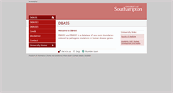 Desktop Screenshot of dbass.org.uk